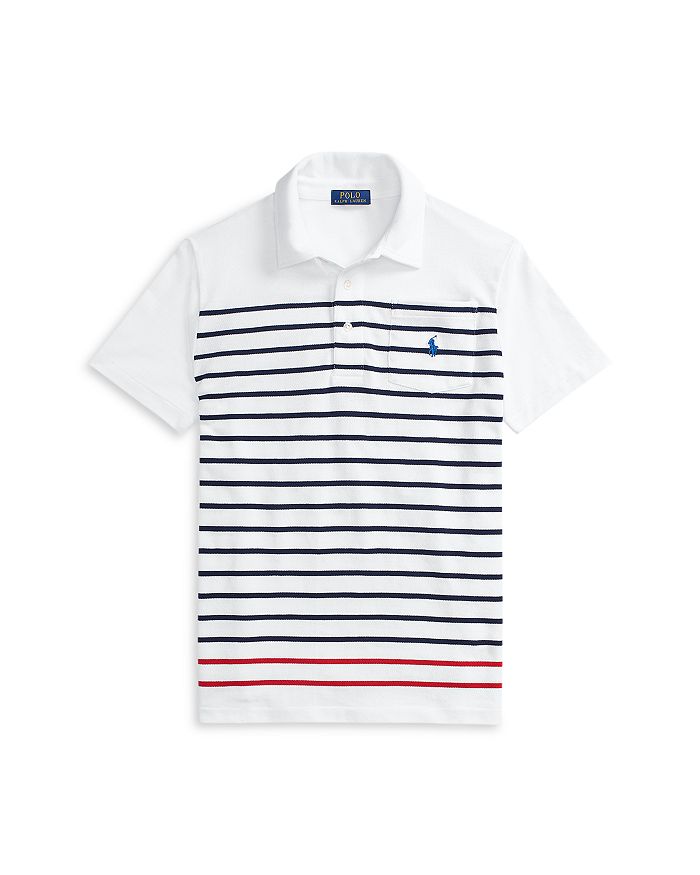 Ralph Lauren Boys' Striped Cotton Polo Shirt - Big Kid | Bloomingdale's