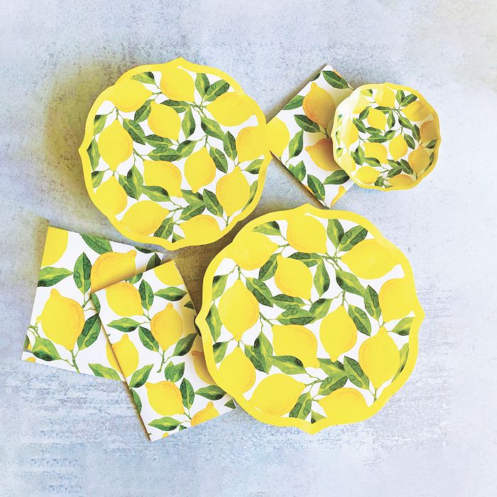 Sophistiplate Lemon Salad Plate, Set of 16 Bloomingdale's