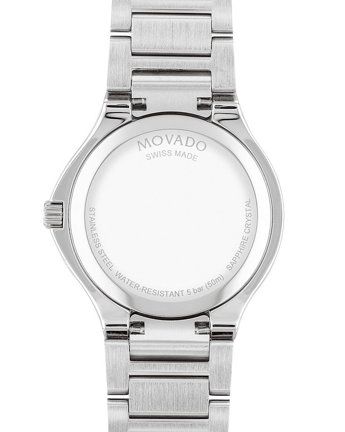 Shop Movado Se Watch, 32mm In White Mother Of Pearl Dial