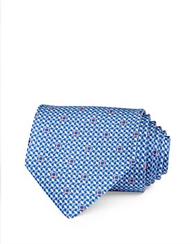 Salvatore Ferragamo - Woven Gancini Silk Classic Necktie 