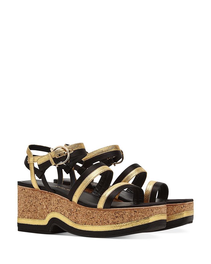 Salvatore ferragamo platform sandals sale