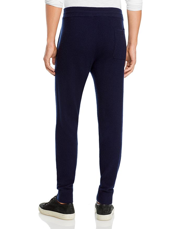 Shop Vince Wool-cashmere Slim Fit Jogger Pants In Coastal
