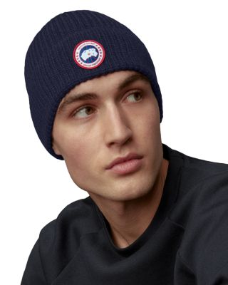 Arctic Disc Merino Wool Ribbed Toque