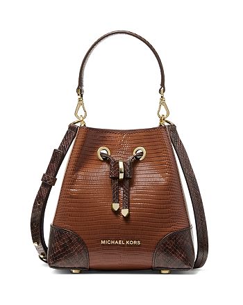MICHAEL Michael Kors Mercer Gallery Extra Small Leather Bucket