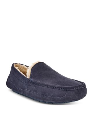 men's ascot moccasin slippers