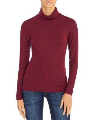 Three dots store ribbed turtleneck