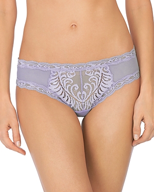 Natori Feathers Low-rise Sheer Hipster Underwear 753023 In Cosmic Sky