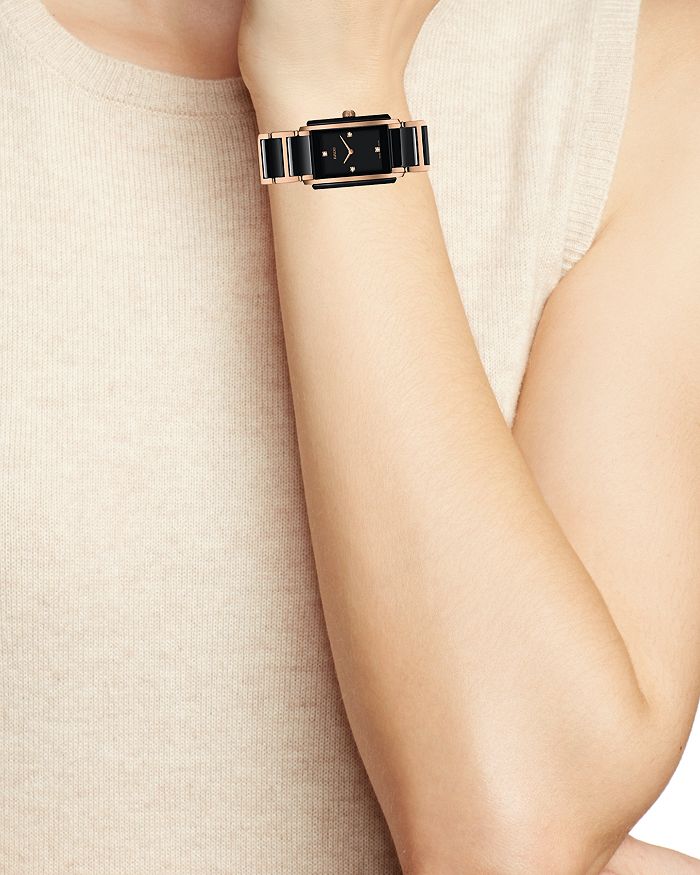 Shop Rado New Integral Watch, 22.7x33.1mm In Black