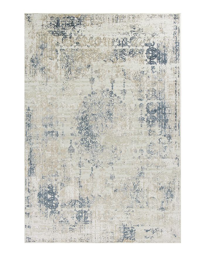 Kenneth Mink Abbey Kl00 Area Rug, 8' X 11' In Ivory
