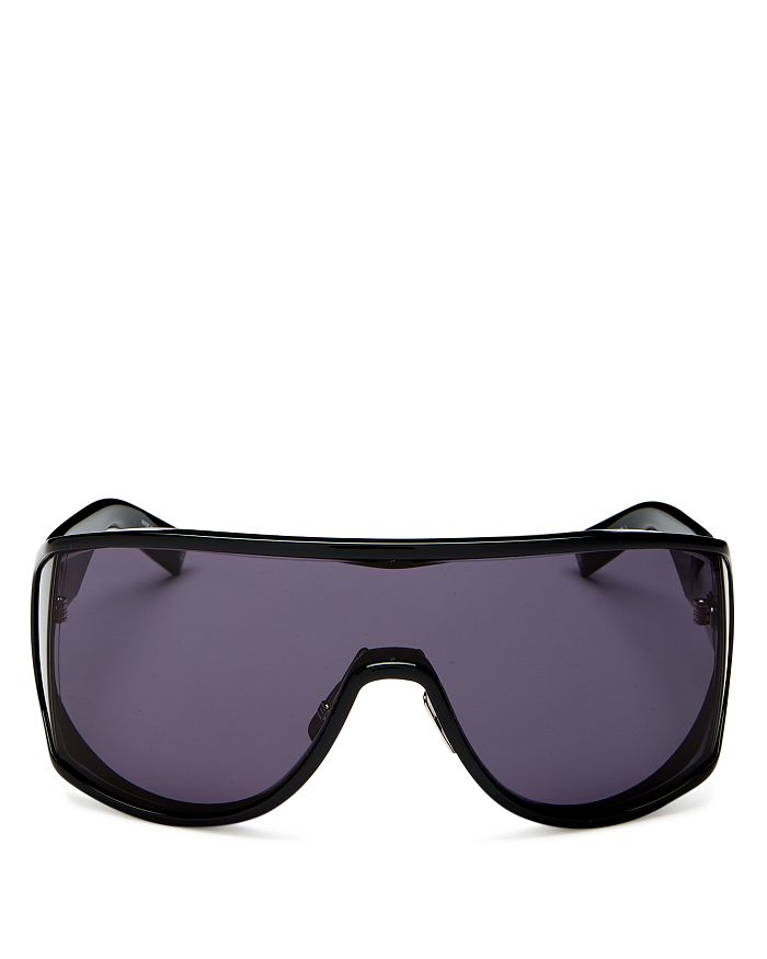 Givenchy Unisex Shield Sunglasses, 71mm In Black/blue Gray