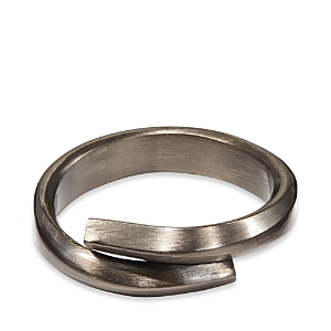 Aman Imports Metal Wrap Around Napkin Ring - 100% Exclusive In Gunmetal