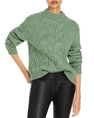 Vince Twisted Chain Turtleneck Sweater | Bloomingdale's