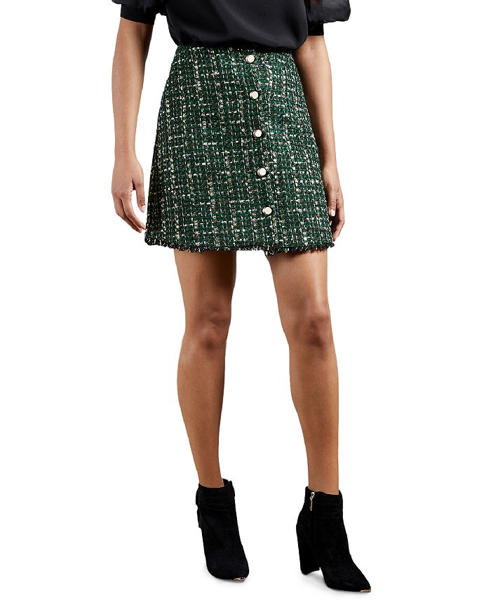 Ted Baker Tweed Mini Skirt | Bloomingdale's