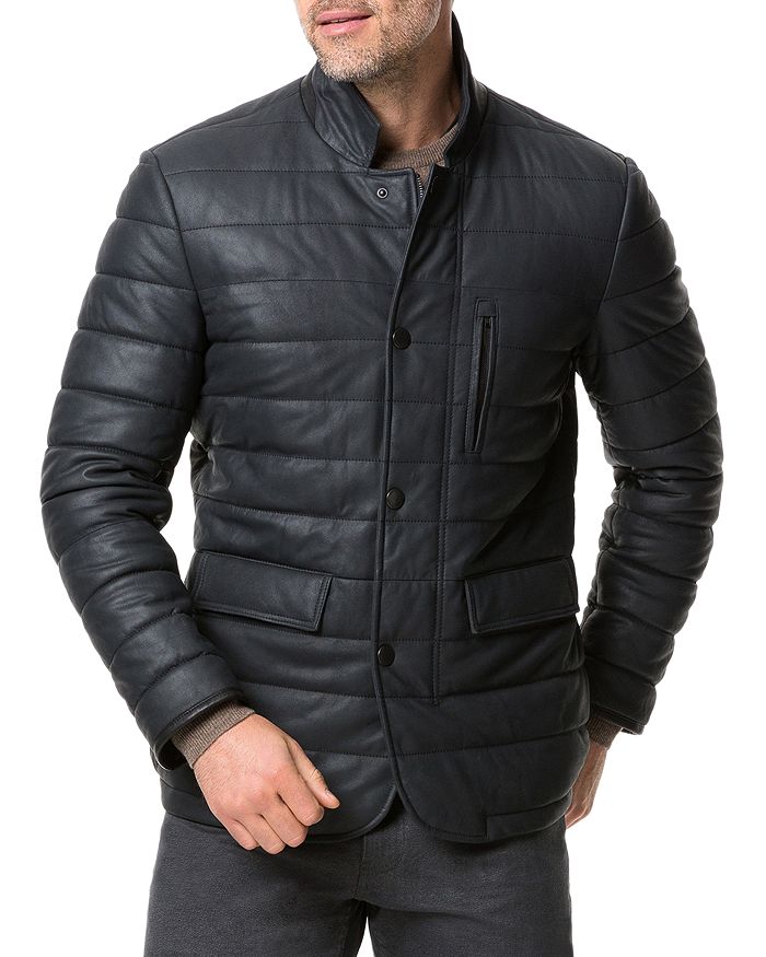 Rodd & Gunn Ashwell Quilted Leather Jacket | Bloomingdale's
