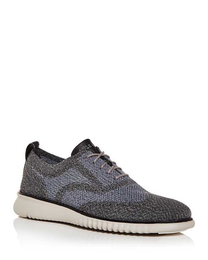 Cole Haan 2.zerogrand Stitchlite Knit Low Top Sneakers In Magnet/vpr