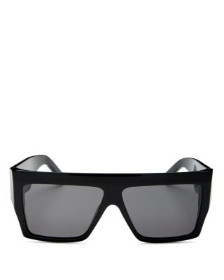 Flat Top Square Sunglasses, 60mm