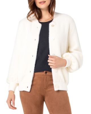 sweater with bomber jacket