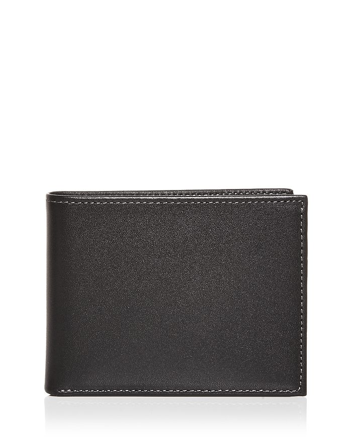 Shop The Men's Store At Bloomingdale's Leather Bi Fold Wallet - 100% Exclusive In Black