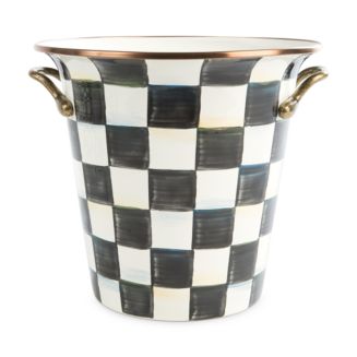 MacKenzie-Childs Courtly Check Enamel Wine Cooler | Bloomingdale's Home