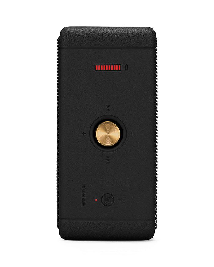 Shop Marshall Emberton Portable Bluetooth Speaker In Black
