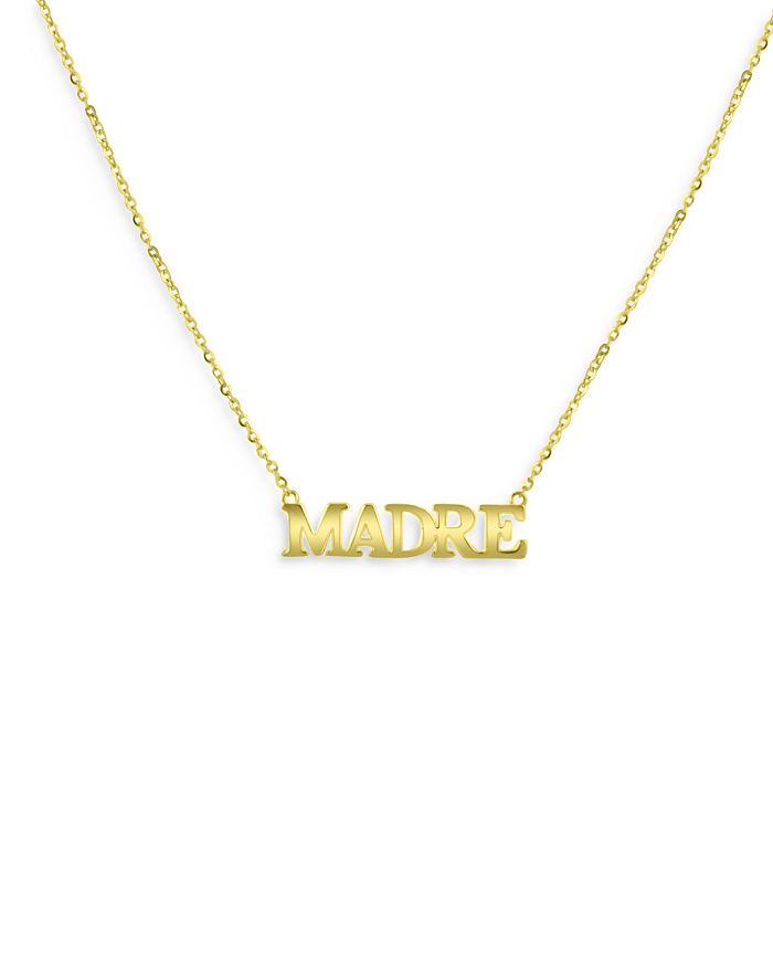 Bloomingdale's Madre Pendant Necklace In 14k Yellow Gold, 18 - 100% Exclusive