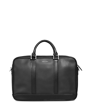 Hook and Albert Black Leather Briefcase