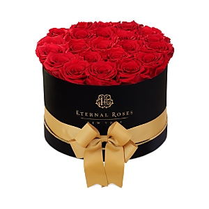 Eternal Roses Empire Large Gift Box In Scarlet