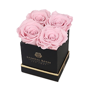 Eternal Roses Lennox Small Gift Box In Blush