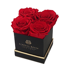 Eternal Roses Lennox Small Gift Box In Scarlet