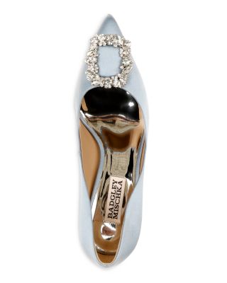Women's Cher Crystal Buckle Pumps
