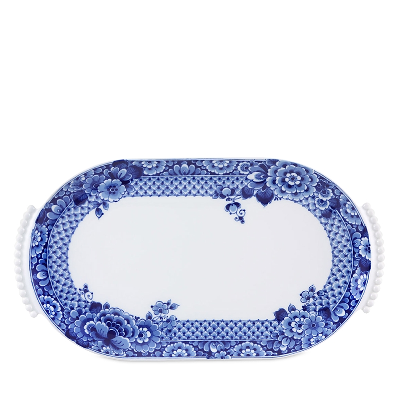 Vista Alegre Blue Ming Large Oval Platter In Blue