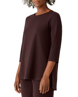 eileen fisher boat neck top