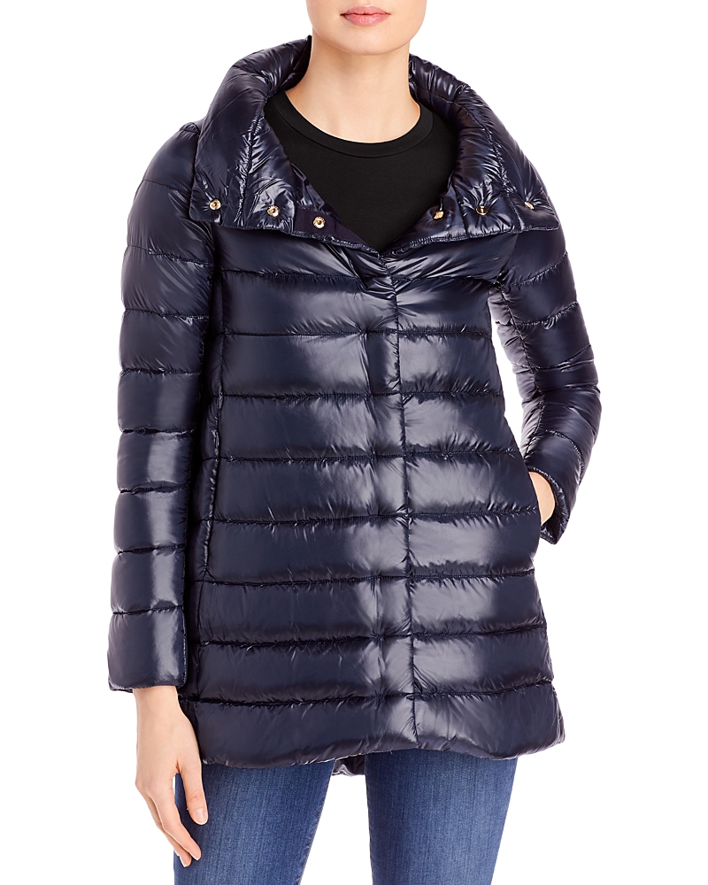 Herno Amelia Stand Collar Down Puffer Coat