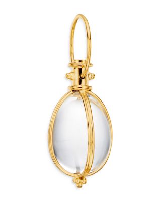 Temple St. Clair 18K Yellow Gold Celestial Original Rock Crystal Amulet Pendant
