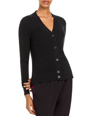 v neck cashmere cardigan womens