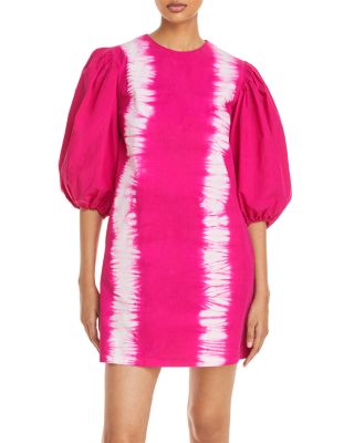 strapless open back dress To Dye For Pink Halter Dress main image 0