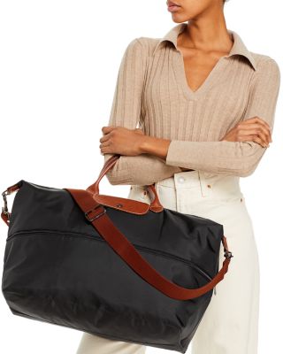 longchamp carry on tote