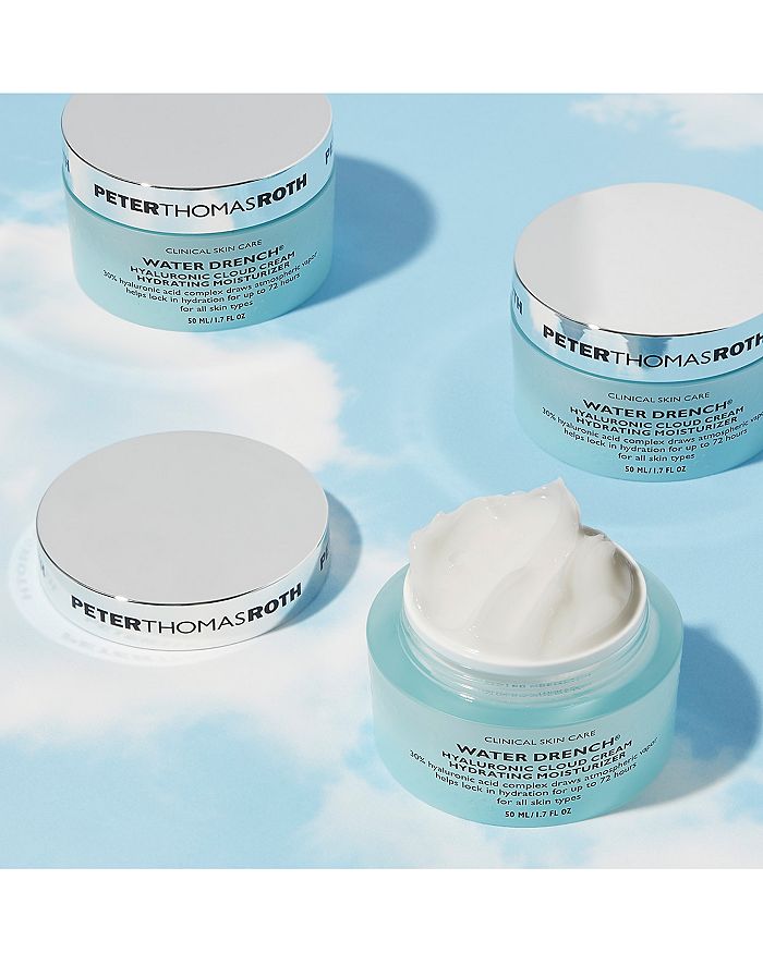 Shop Peter Thomas Roth Water Drench Hyaluronic Cloud Cream Hydrating Moisturizer 1.7 Oz.
