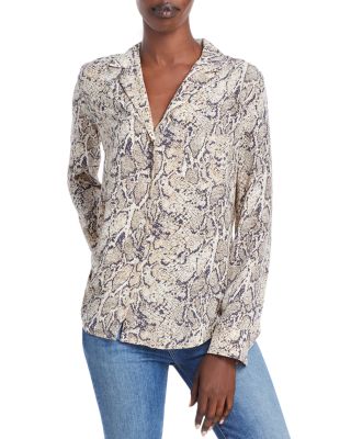 Rails - Rebel Cheetah Print Silk Shirt