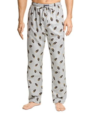 Polo Ralph Lauren Polo Bear Print Flannel Pajama Pants In All-over Toggle Bear