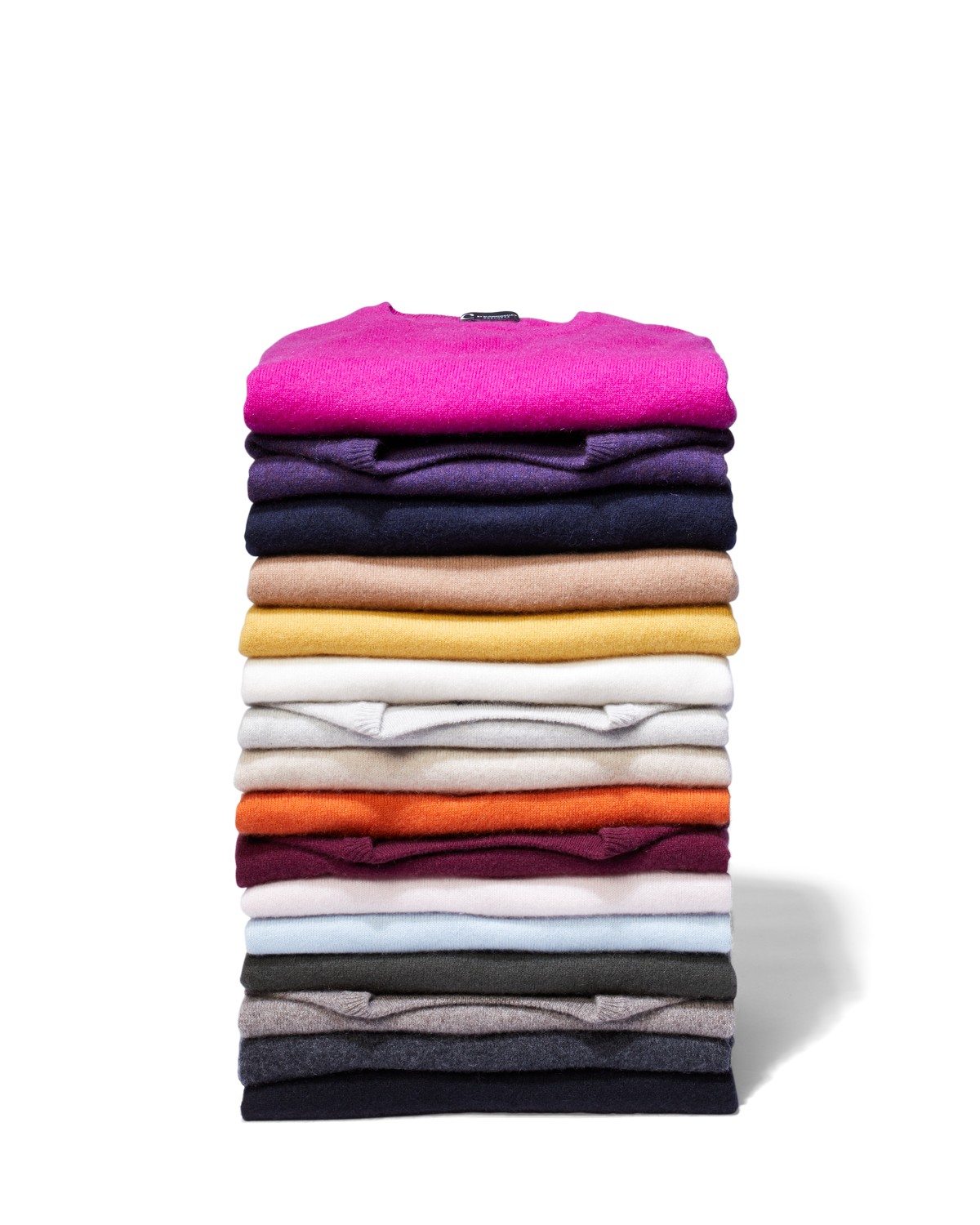 QUINCE Lightweight Cotton Cashmere Link-Stitch Dolman Sweater