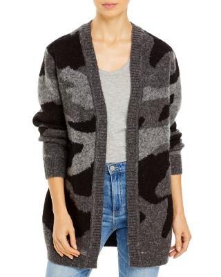 camo sweater cardigan