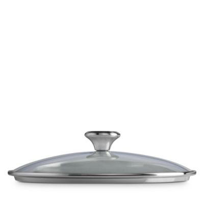 11" Glass Lid with Stainless Steel Knob 
