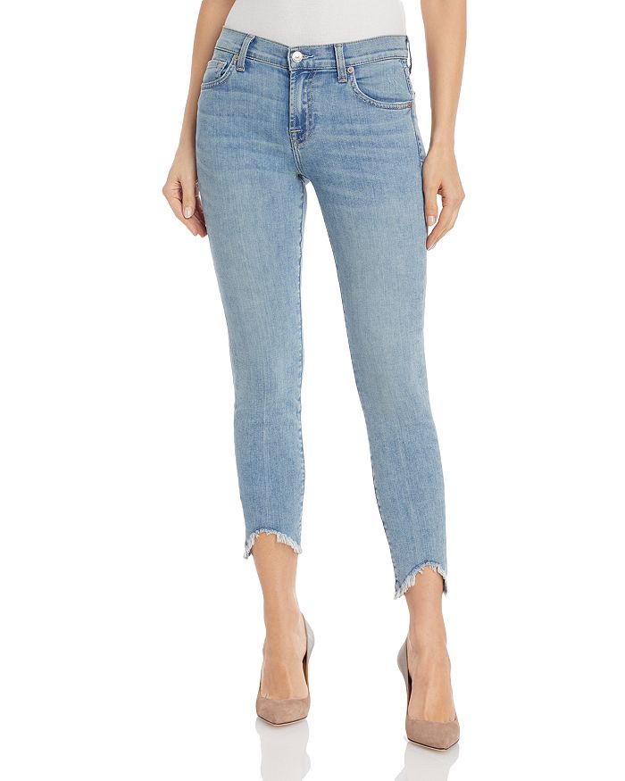 7 For All Mankind Ankle Skinny Jeans in Saratoga | Bloomingdale's
