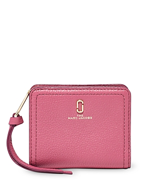 MARC JACOBS MINI COMPACT LEATHER WALLET,M0015122