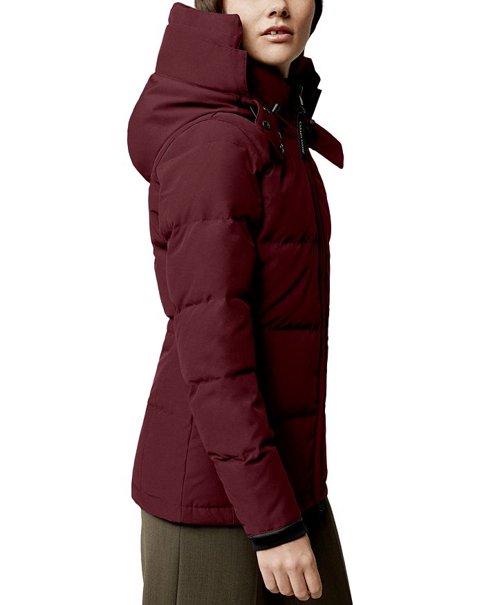 Canada Goose Chelsea Hooded Down Parka In Bordeaux