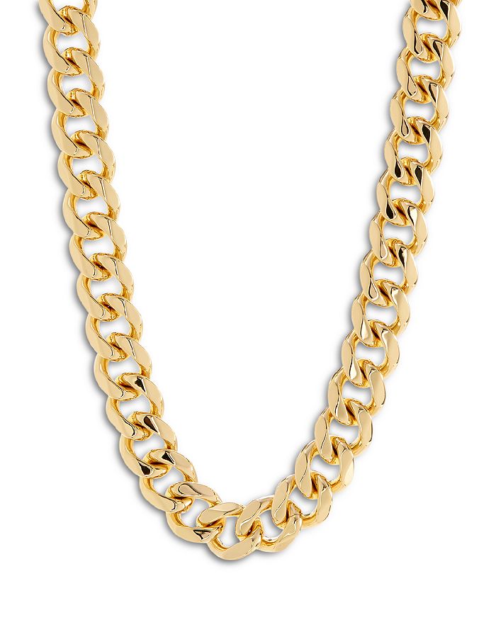 Luv Aj Seraphina Bold Chain Necklace, 16