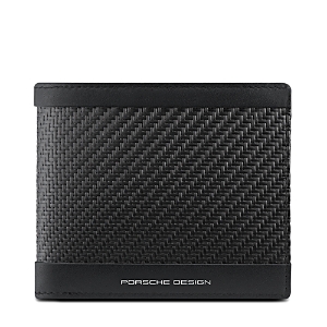 Shop Porsche Design Bric's Carbon Wallet 4 In Black