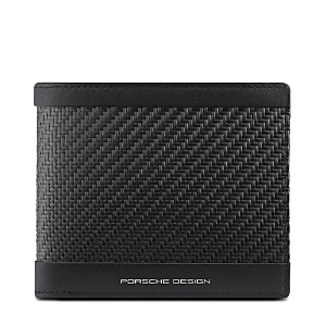 Shop Porsche Design Bric's  Carbon Wallet 4 In Black