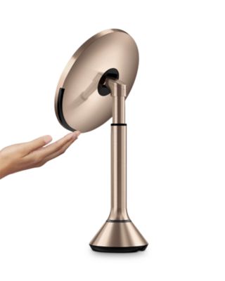 8" Sensor Makeup Mirror, 5x Magnification & Adjustable Brightness